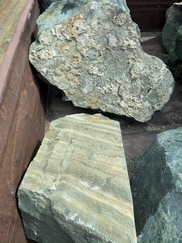 Ландшафтные глыбы зелёные 200-500 килограмм купить в Кушве