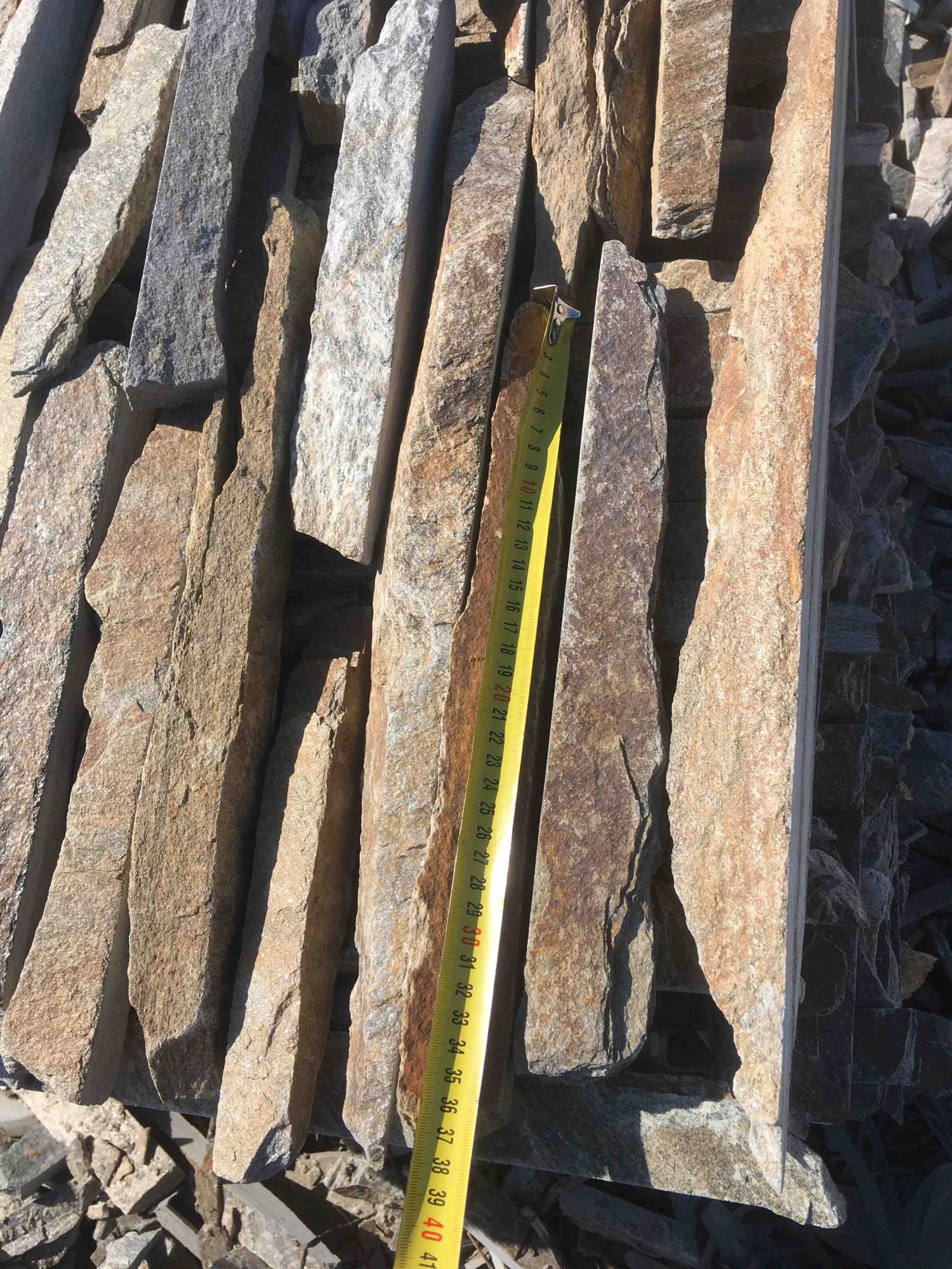 Горбушка златолит мультиколор для облицовки купить в Кушве