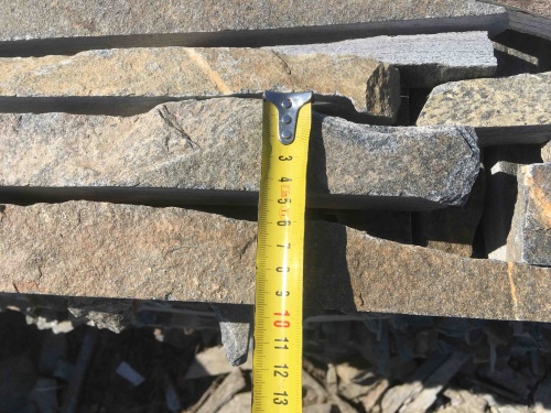 Горбушка златолит мультиколор для облицовки купить в Кушве