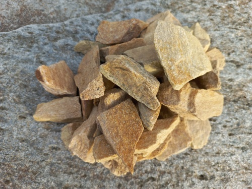 Златолит жёлтый декоративная каменная крошка купить в Кушве