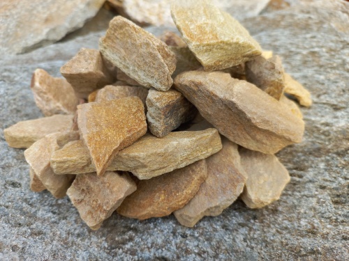 Златолит жёлтый декоративная каменная крошка купить в Кушве